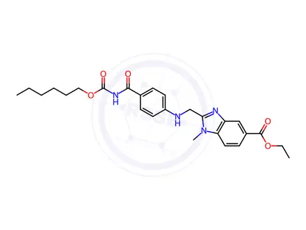 Chemical structure of Dabigatran Amide Ester Impurity