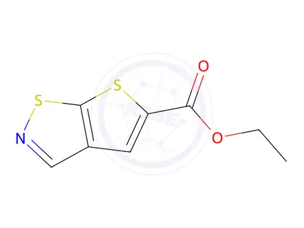Chemical structure of Ethyl thieno[3,2-d]isothiazole-5-carboxylate