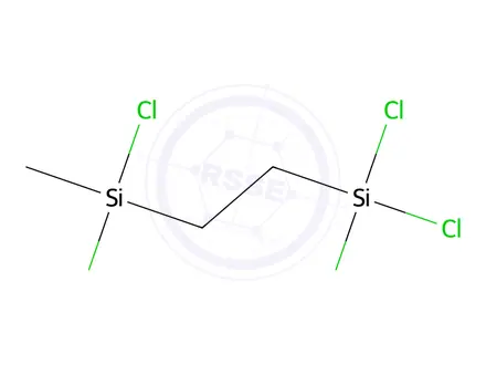 Chemical structure of dichloromethyl[2-(trichlorosilyl)ethyl]silane