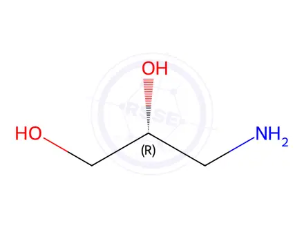 Chemical structure of (R)-3-Amino-1,2-propanediol