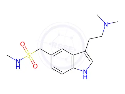 Chemical structure of Sumatriptan Monomer