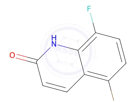 Chemical structure of 5-Bromo-8-fluoroquinolin-2-ol