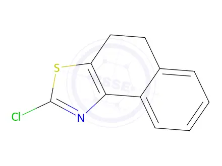 Chemical structure of 2-chloro-4H,5H-naphtho[1,2-d][1,3]thiazole