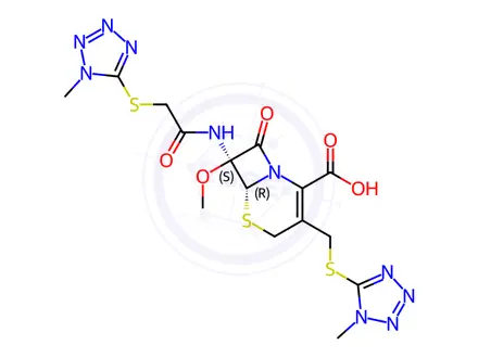 Chemical structure of Cefmetazole Ditetrazole