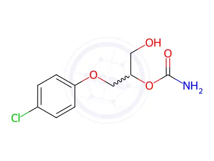 Chemical structure of Chlorphenesin Carbamate Isomer