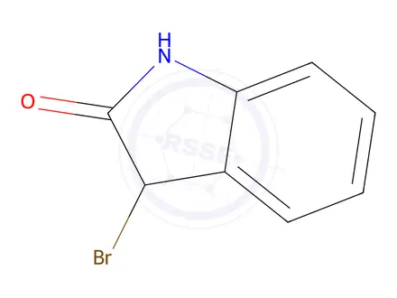 Chemical structure of 3-Bromoindolin-2-one
