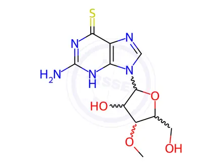 Chemical structure of Ateganosine Impurity 31