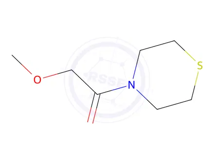 Chemical structure of 2-Methoxy-1-thiomorpholinoethan-1-one