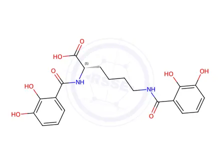 Chemical structure of azotochelin