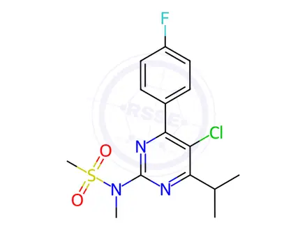 Chemical structure of Rosuvastatin Calcium Impurity 234