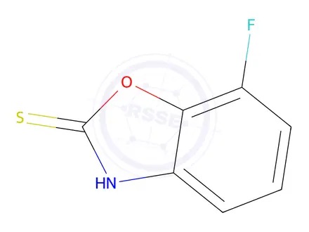 Chemical structure of 7-Fluorobenzoxazole-2(3H)-thione