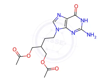 Chemical structure of Famciclovir Impurity 123