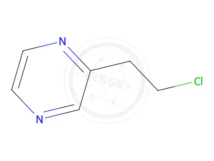 Chemical structure of 2-(2-Chloroethyl)pyrazine