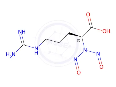 Chemical structure of N,N-Dinitroso L-arginine