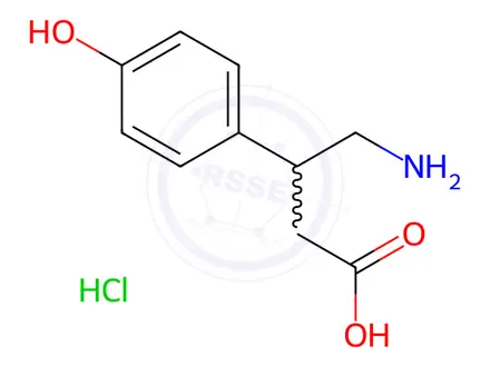 Chemical structure of Baclofen Impurity 10 HCl