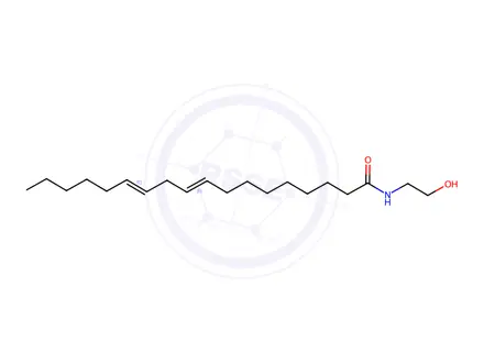 Chemical structure of LINOLEAMIDE MEA