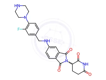 Chemical structure of Golcadomide Impurity 212