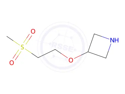 Chemical structure of 3-(2-(Methylsulfonyl)ethoxy)azetidine