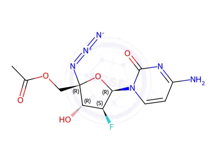 Chemical structure of Azvudine Impurity 33