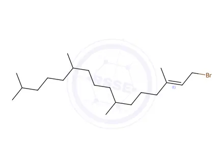 Chemical structure of trans-Phytyl Bromide