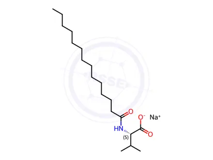 Chemical structure of Valine Impurity 98
