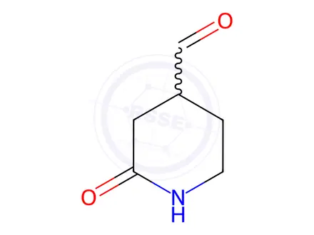 Chemical structure of 2-Oxopiperidine-4-carbaldehyde