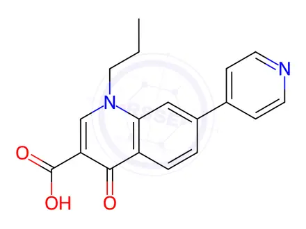 Chemical structure of Rosoxacin Impurity 2
