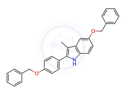 Chemical structure of Bazedoxifene impurity 8