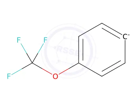 Chemical structure of (4-(Trifluoromethoxy)phenyl)magnesium bromide, 0.50 M in THF