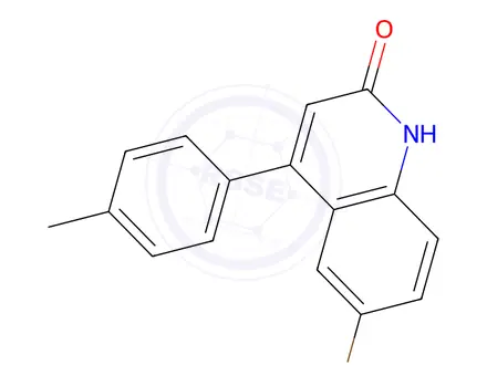 Chemical structure of 6-Bromo-4-(p-tolyl)quinolin-2(1H)-one