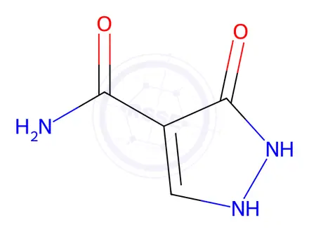 Chemical structure of Allopurinol Impurity 17