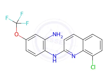 Chemical structure of Obefazimod Impurity 21