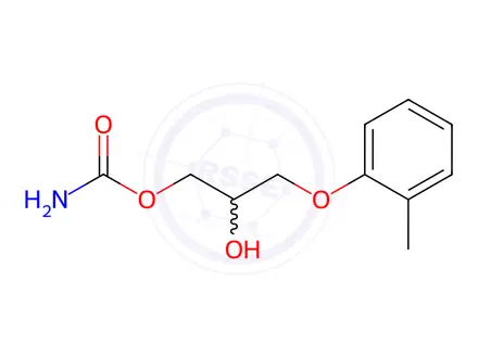 Chemical structure of Mephenesin Carbamate