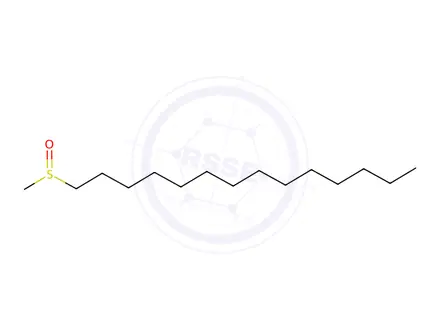 Chemical structure of Tetradecane, 1-(methylsulfinyl)-