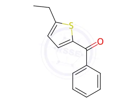 Chemical structure of Tiaprofenic Acid EP Impurity A (Free Base)