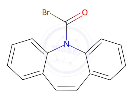 Chemical structure of Carbamazepine N-Bromocarbonyl Impurity