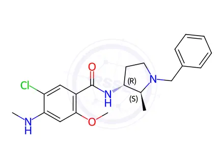 Chemical structure of Nemonapride Impurity 1 (trans-Nemonapride)