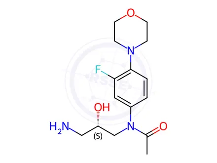 Chemical structure of Linezolid Impurity 27
