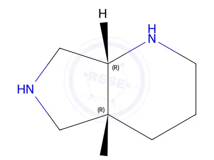 Chemical structure of Moxifloxacin Impurity S2