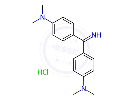 Chemical structure of Basic yellow 2(C.I.41000)