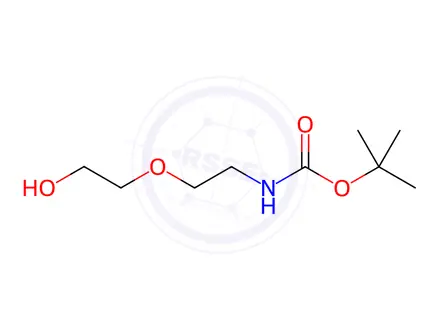 Chemical structure of 2-(2-Boc-aminoethoxy)ethanol