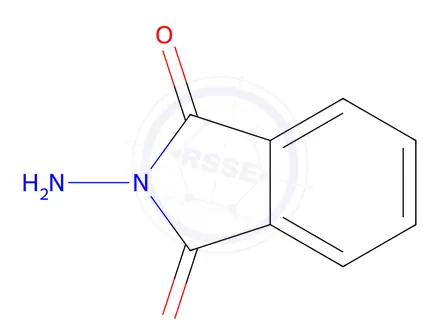 Chemical structure of N-Aminophthalimide