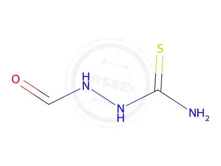 Chemical structure of 2-Formylhydrazine-1-carbothioamide