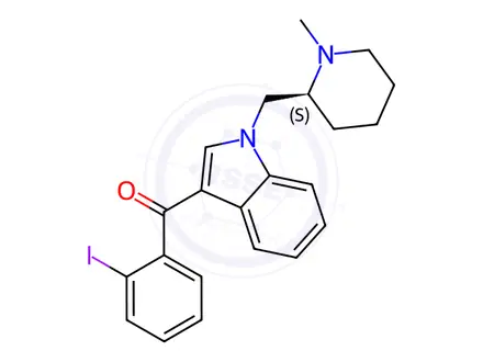 Chemical structure of AM-2233 Impurity 2