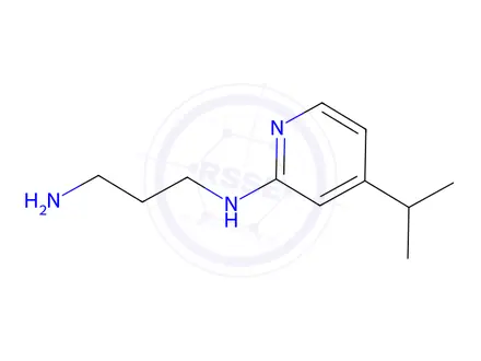 Chemical structure of N1-(4-Isopropylpyridin-2-yl)propane-1,3-diamine