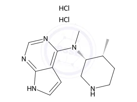 Chemical structure of Tofacitinib Citrate Impurity 2 Dihydrochloride