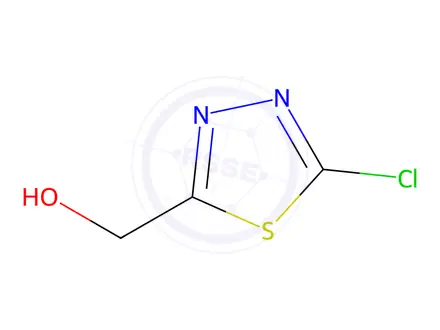 Chemical structure of (5-chloro-1,3,4-thiadiazol-2-yl)methanol