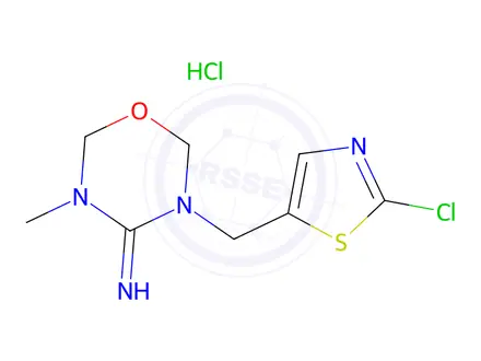 Chemical structure of Thiamethoxam Impurity 9 Hydrochloride