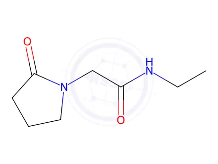 Chemical structure of N-ethyl-2-(2-oxopyrrolidin-1-yl)acetamide