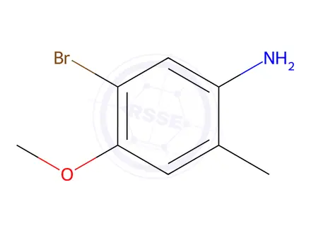 Chemical structure of 5-broMo-4-Methoxy-2-MethylbenzenaMine